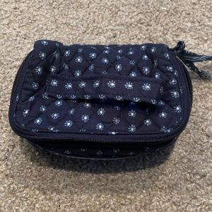 Retired Vera Bradley Navy Blue jewelry holder